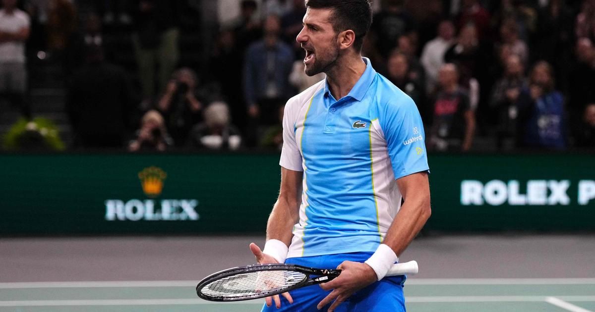 Rolex Paris Masters : La célébration peu élégante de Djokovic après sa victoire au forceps