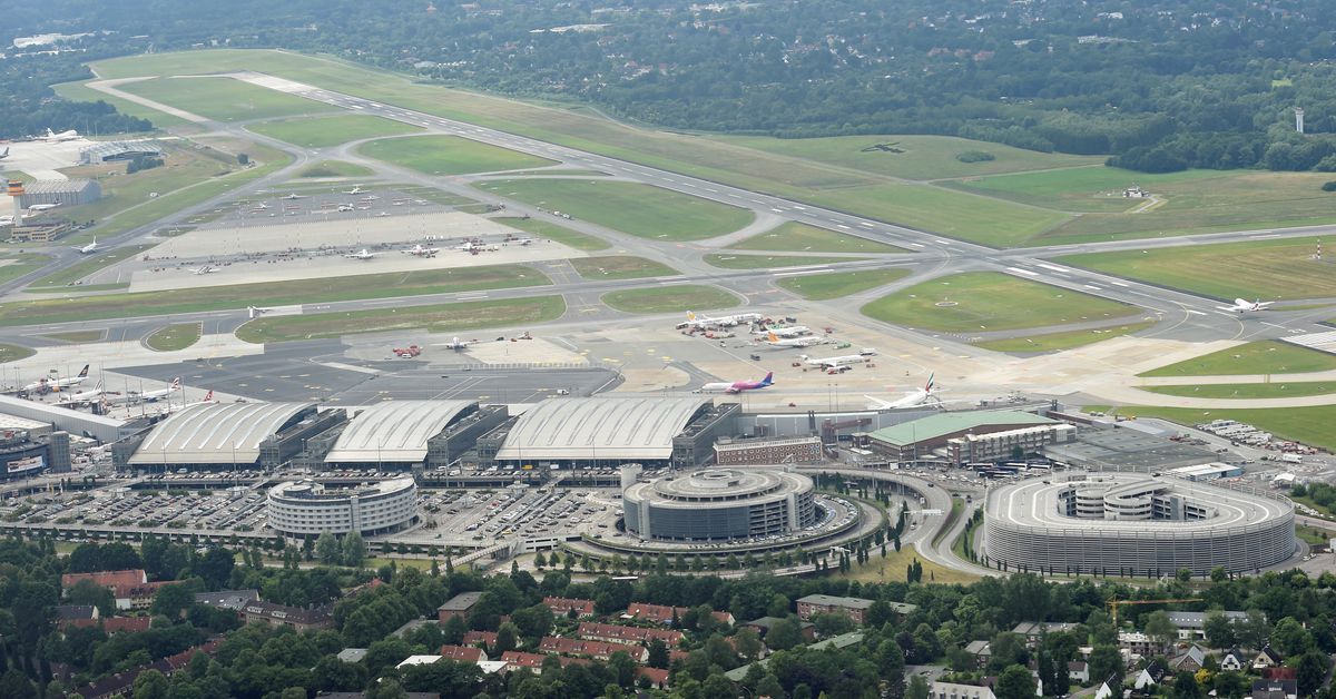 Hamburg airport closed after armed person drives through gate