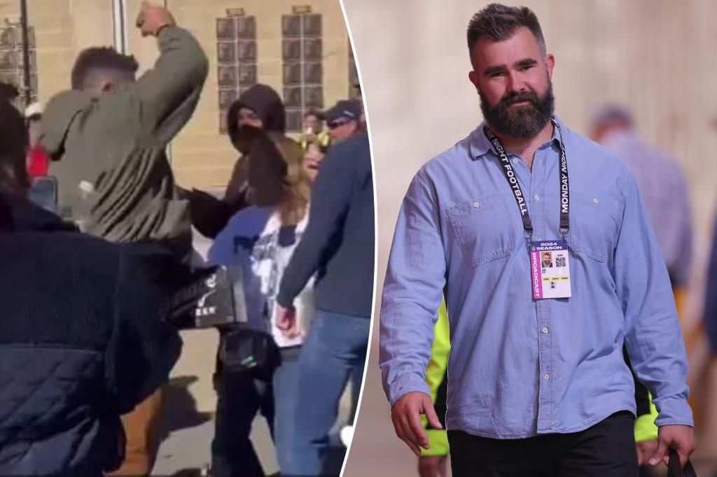 Police investigating incident between Jason Kelce and heckler