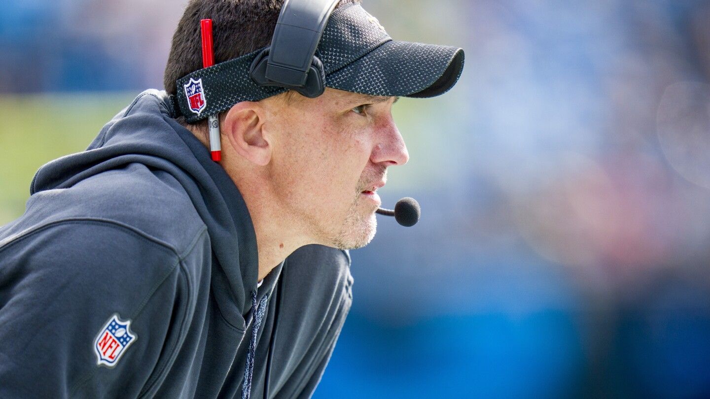 Saints fire coach Dennis Allen after seventh straight loss. Darren Rizzi named interim coach