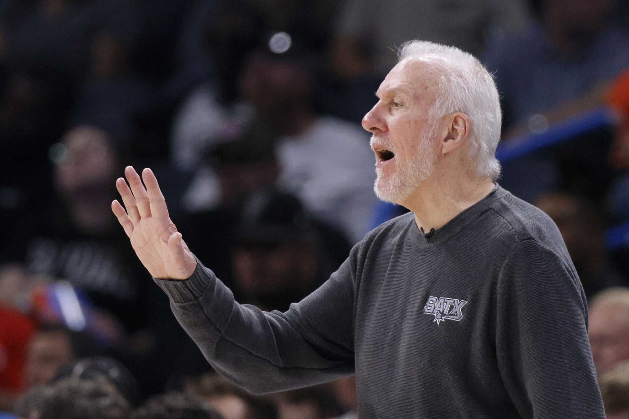 Popovich out indefinitely after suffering health issue