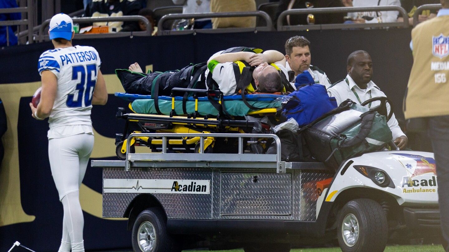 Member of sideline crew in New Orleans set for surgery after injury in collision