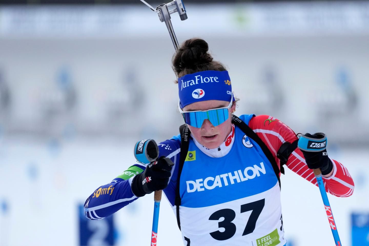 Biathlon : Lou Jeanmonnot remporte l’individuel de l’étape de Coupe du monde de Kontiolahti