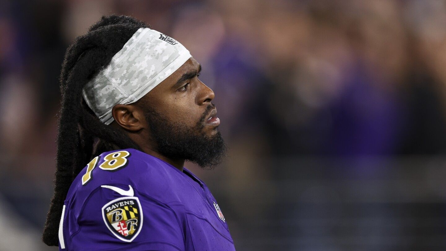 Ravens suspend Diontae Johnson for refusing to enter game vs. Eagles