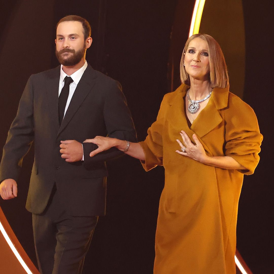 Céline Dion's Son René-Charles Is All Grown Up During Grammys Outing