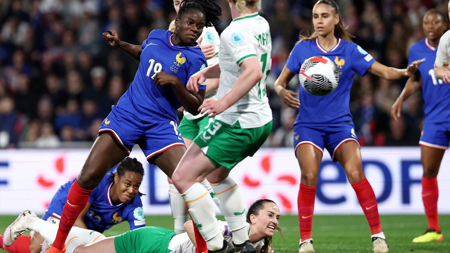 Quaifications Euro 2025 : revivez la victoire des Bleues contre l'Irlande