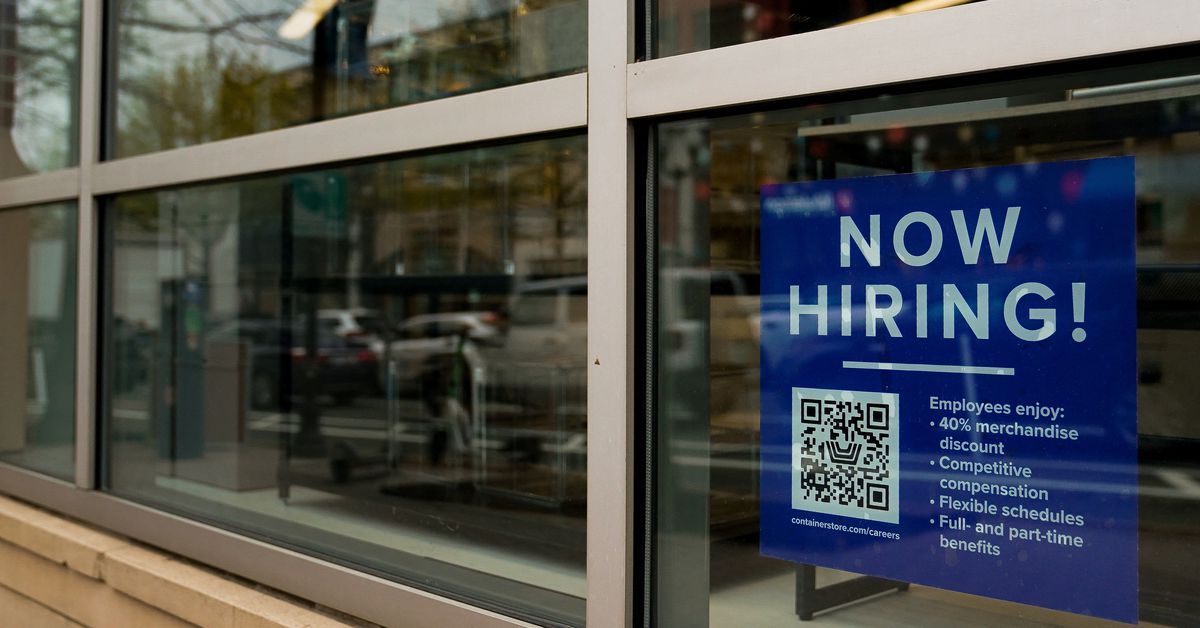 Slower US job growth expected in April; unemployment rate seen rising to 3.6%