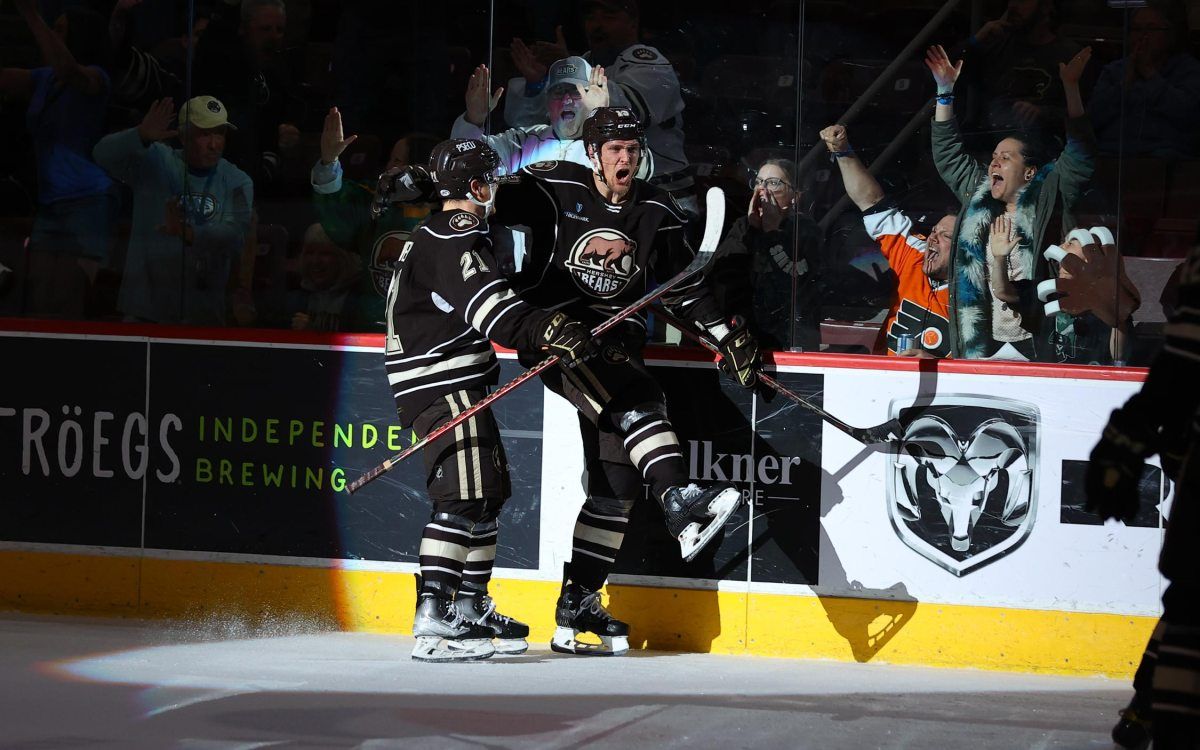 Beck Malenstyn wills Hershey to series victory in Game Four, sending Bears to Atlantic Division Final