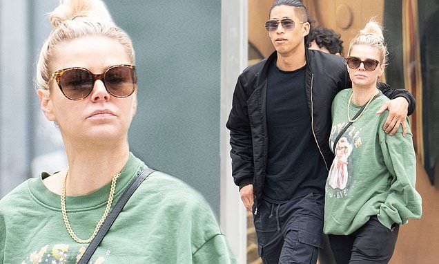 Ariana Madix is spotted holding hands with her new beau Daniel Wai during shopping trip in NYC