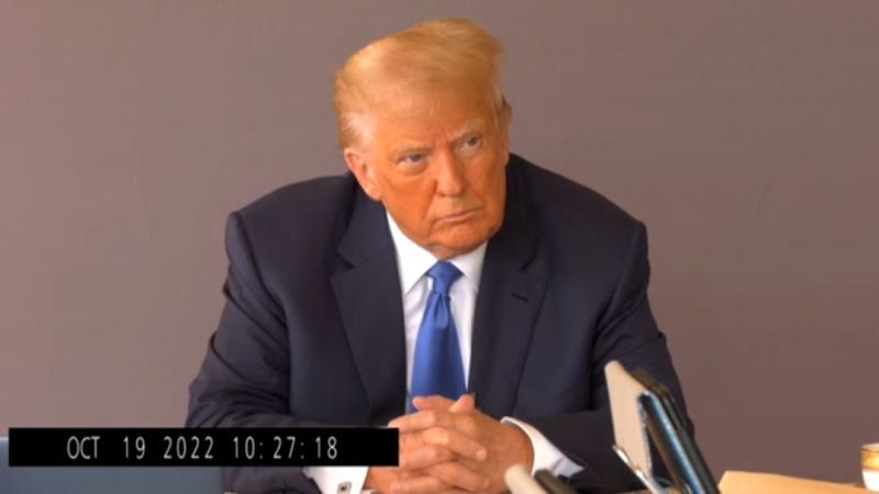 Video of Trump's deposition in E. Jean Carroll trial released to the public