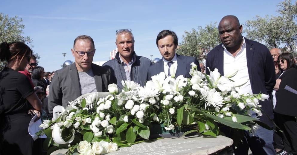 OM : Longoria, Papin et Boli en Corse pour un hommage émouvant aux victimes de Furiani