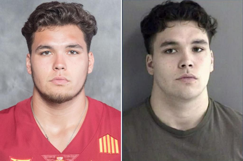 Iowa State's Aidan Ralph arrested for alleged assault, rape