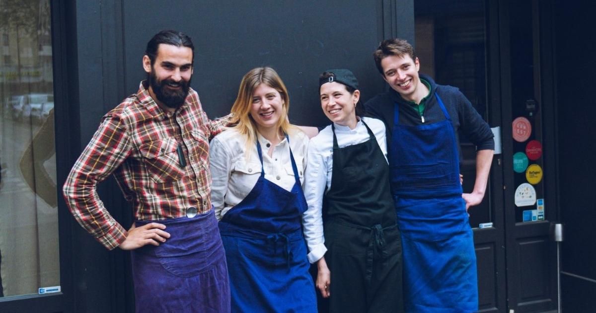 éliminés dans la guerre des restos, Carla, Jean et Mathieu ouvrent leur restaurant éphémère à Paris