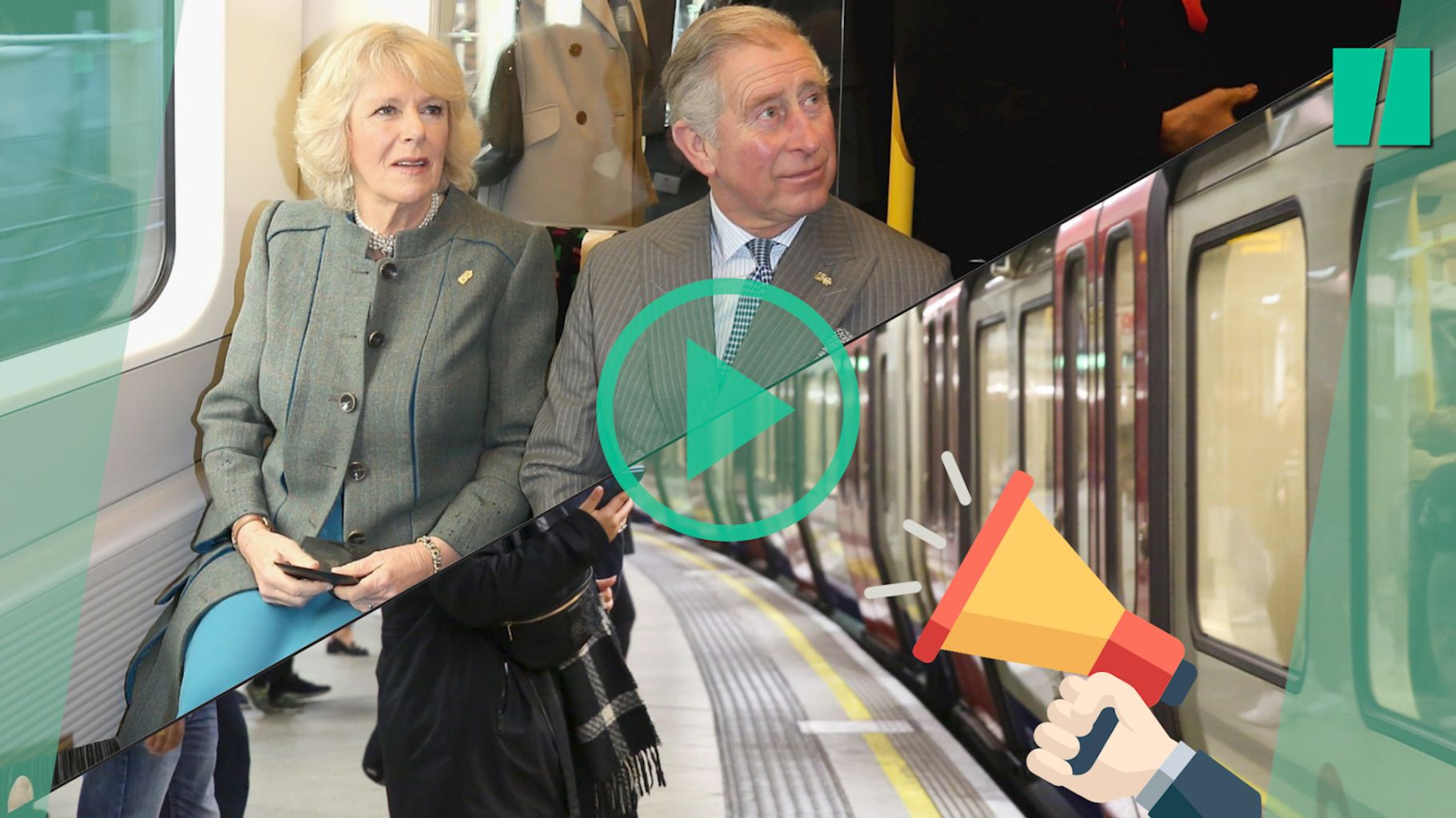 " Mind the gap " : Charles III et Camilla sont les nouvelles voix du métro de Londres