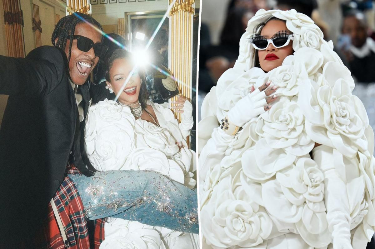 Rihanna fuels A$AP Rocky marriage rumors after Met Gala 2023