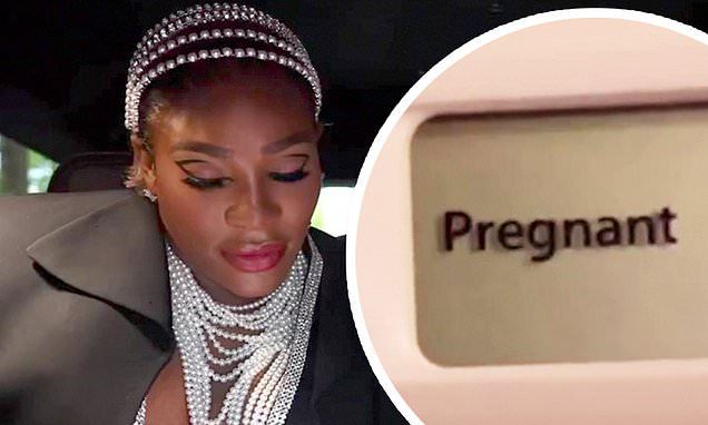 Serena Williams documents pregnancy reveal in lead up to Met Gala