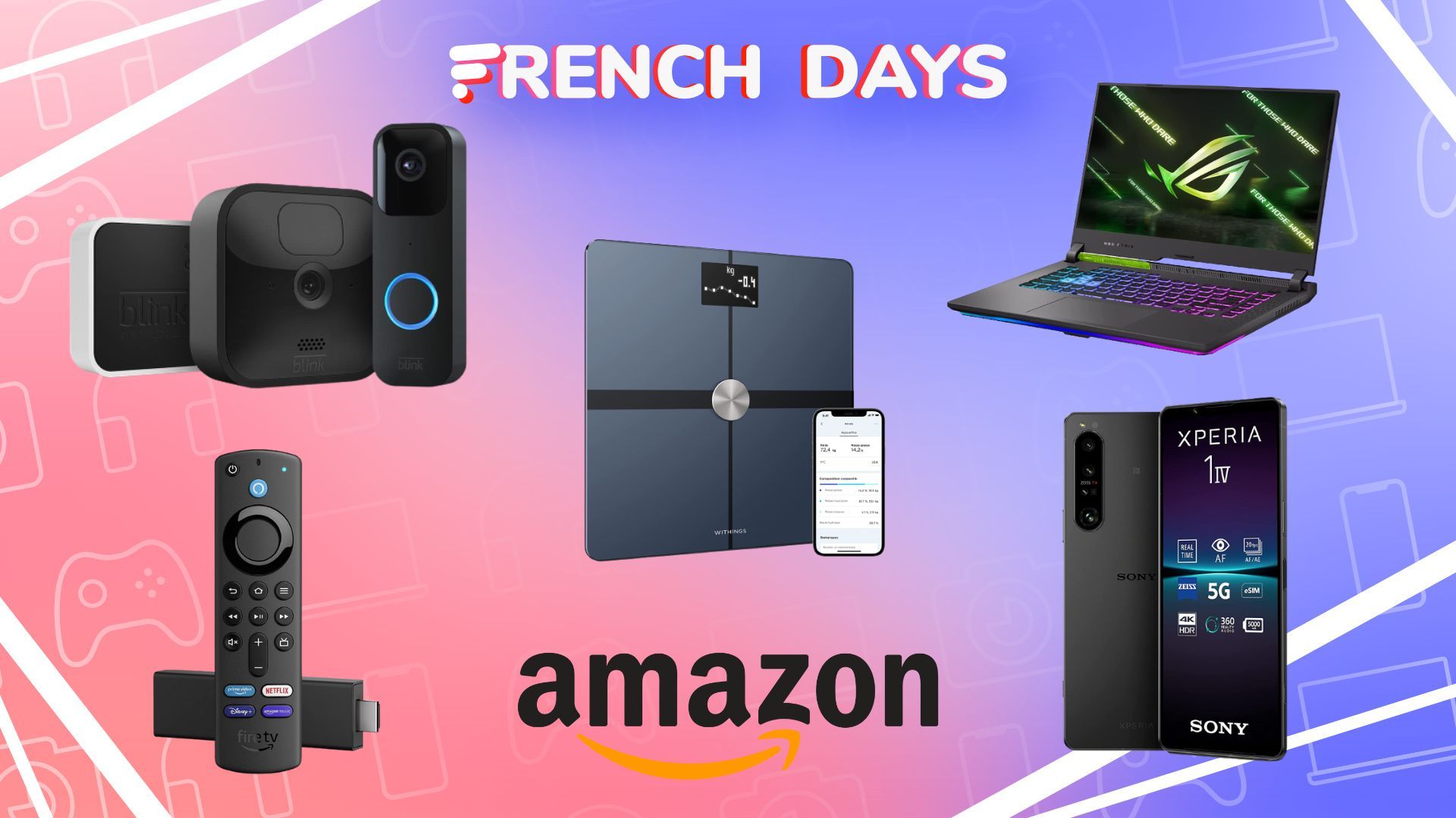 Amazon propose une multitude de deals intéressants durant les French Days