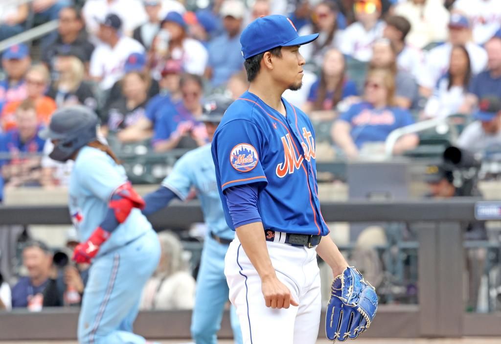 Mets' Kodai Senga roughed up by Blue Jays on shorter rest