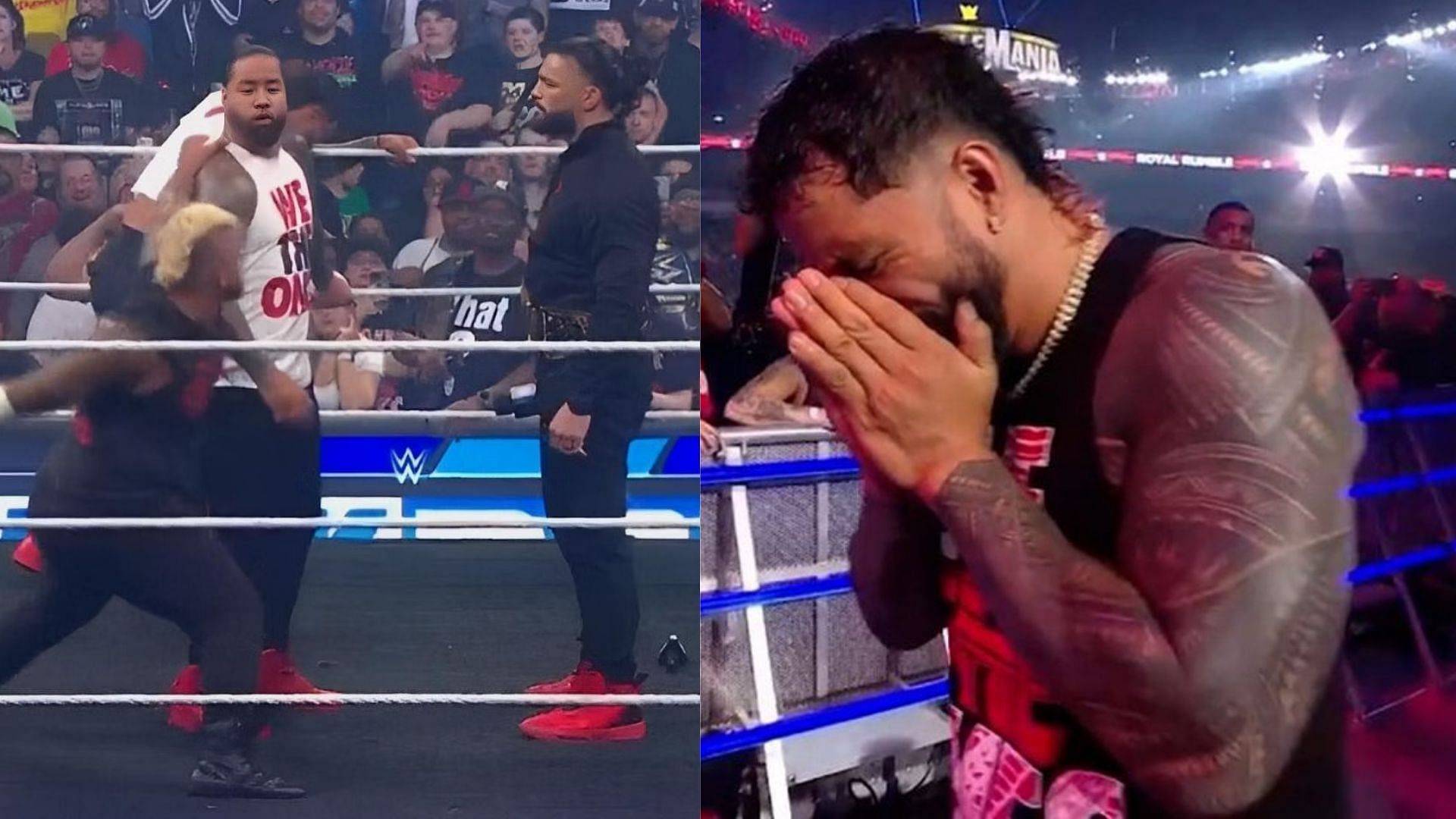 Photo: Jey Uso makes face after fans start chanting about another Bloodline member at WWE event