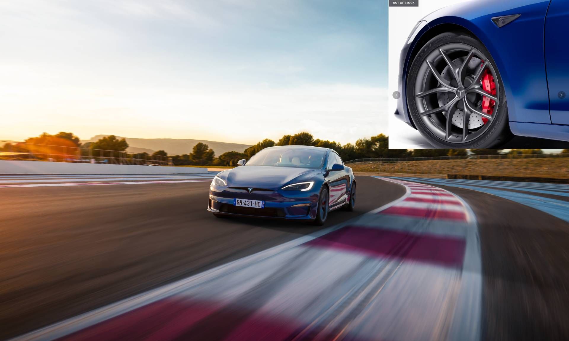 Tesla Model S Plaid Track Pack out of stock hours after announcement