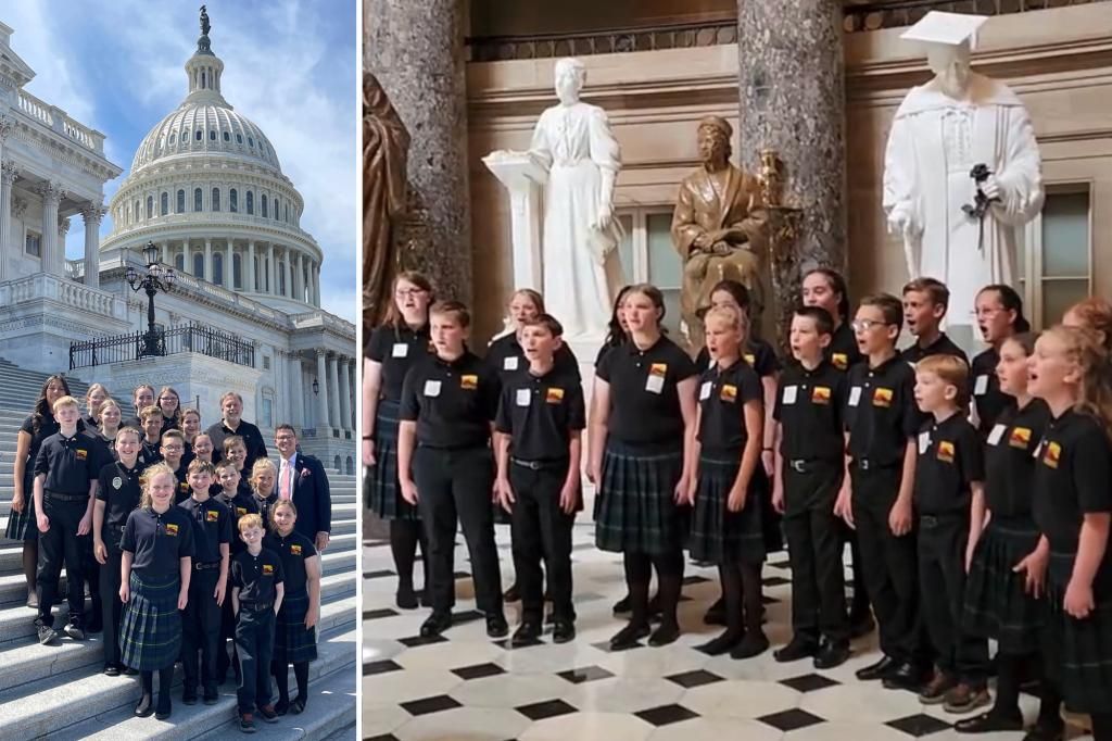 SC children's choir stopped by Capitol Police while singing national anthem