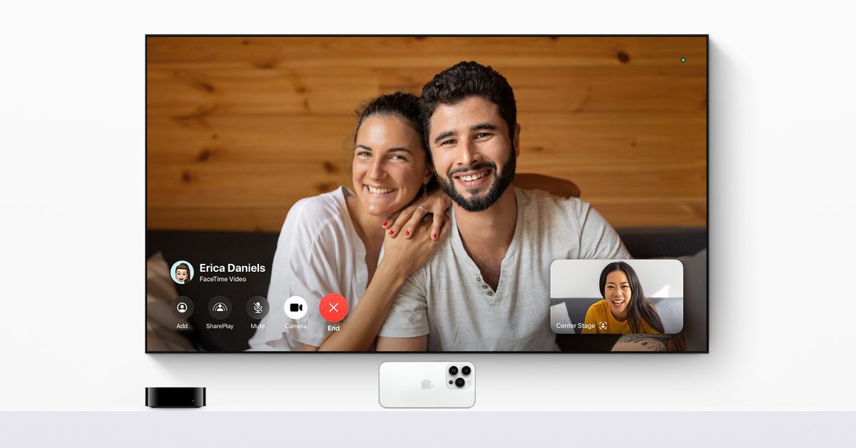 FaceTime is coming to Apple TV with tvOS 17