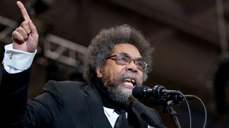 Progressive scholar Cornel West says he will mount third party presidential bid