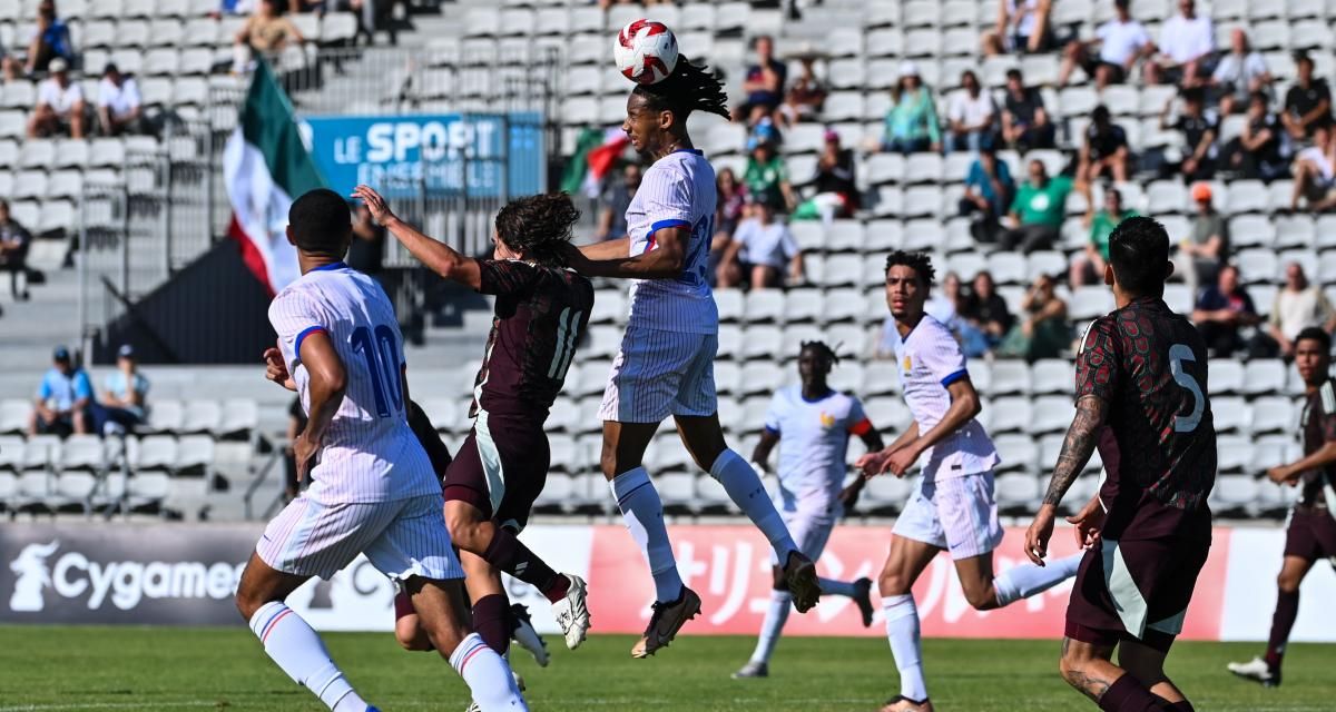 Équipe de France U20 : les Bleuets accrochés par le Mexique