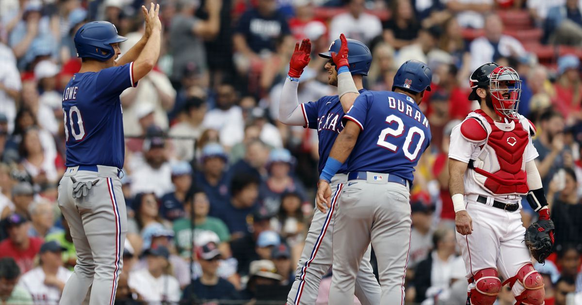 For Rangers’ Mitch Garver, strong showing vs. Red Sox highlighted a blessing and a curse