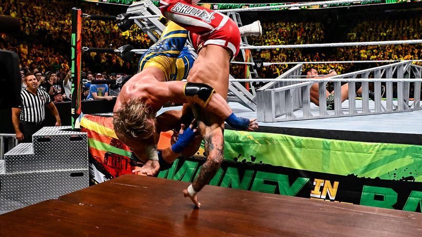 Logan Paul details what went wrong with Ricochet/Spanish Fly spot at WWE Money in the Bank