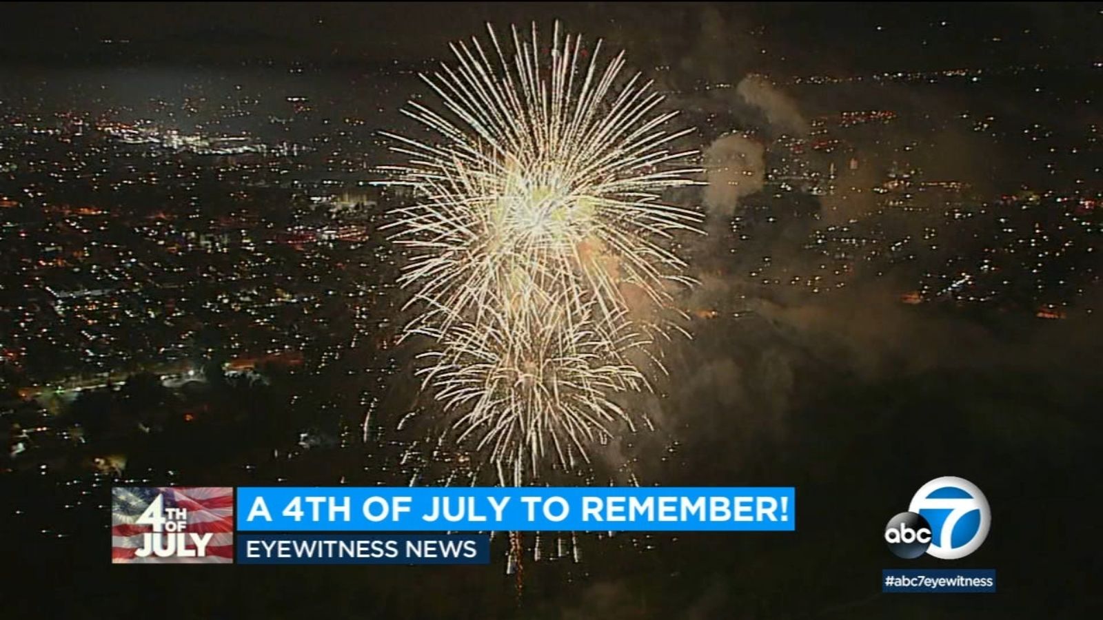 Fireworks light up night sky across SoCal for 4th of July