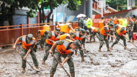 Chine: quinze morts dans des pluies torrentielles