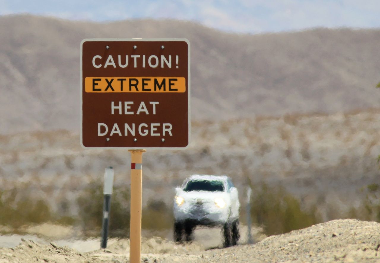 Man found dead from extreme heat in car in Death Valley