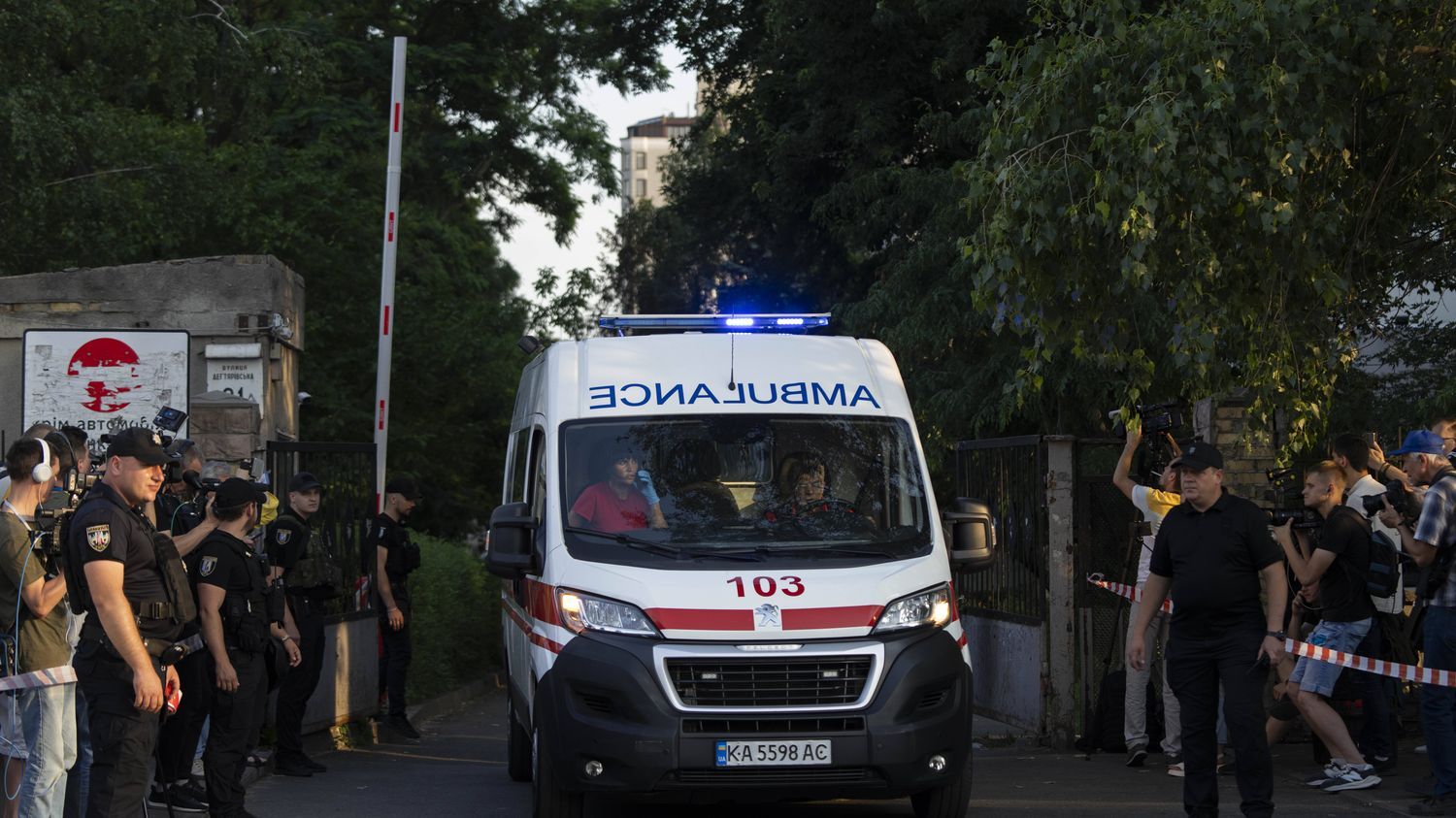 Ukraine : une explosion dans un tribunal de Kiev fait au moins un mort et deux blessés