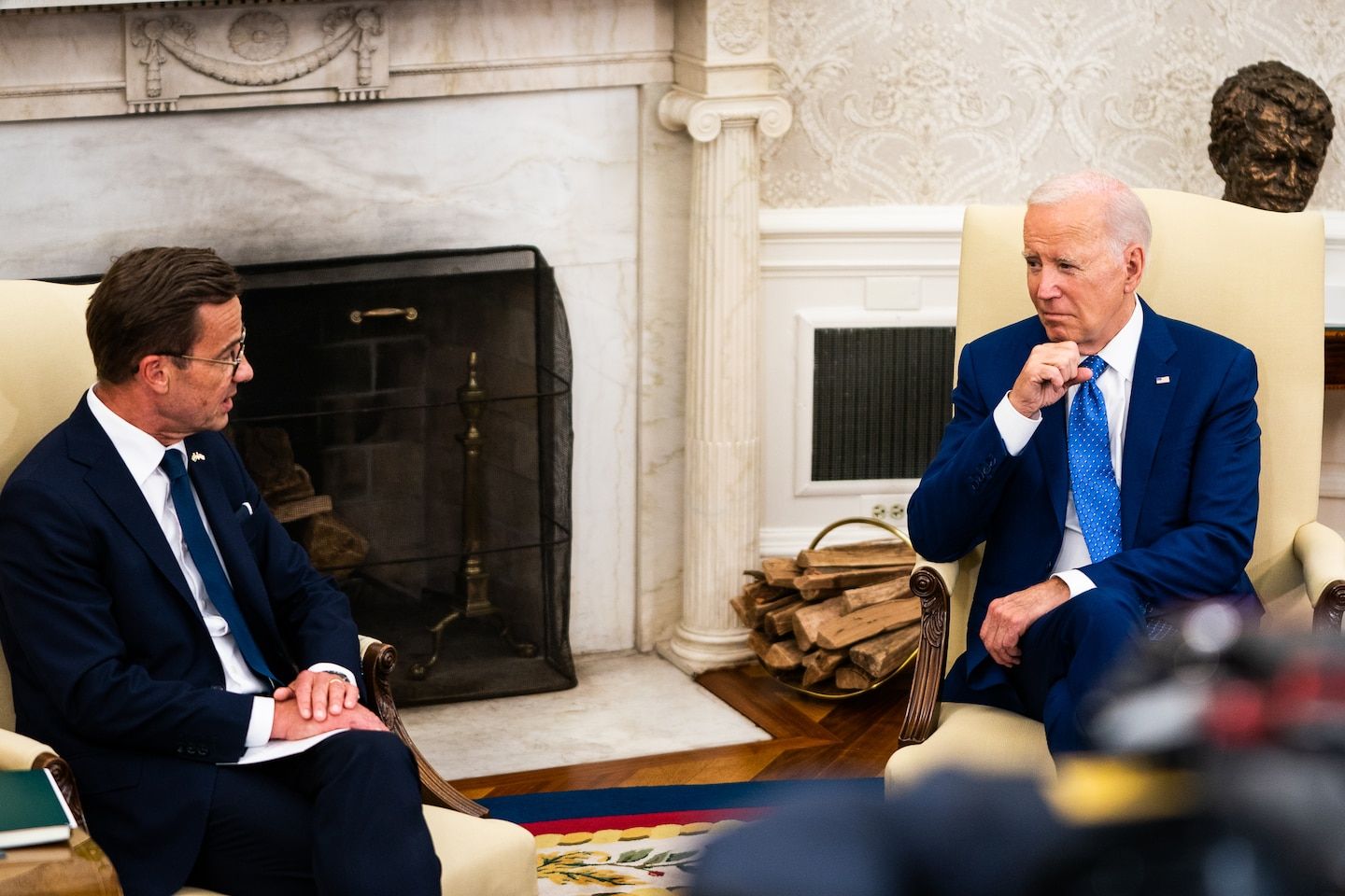 Biden meets with Swedish prime minister to bolster country’s bid to join NATO