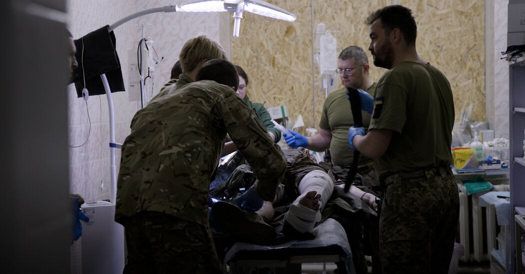 In a Ukrainian Hospital, Interviewing a Wounded Russian Soldier