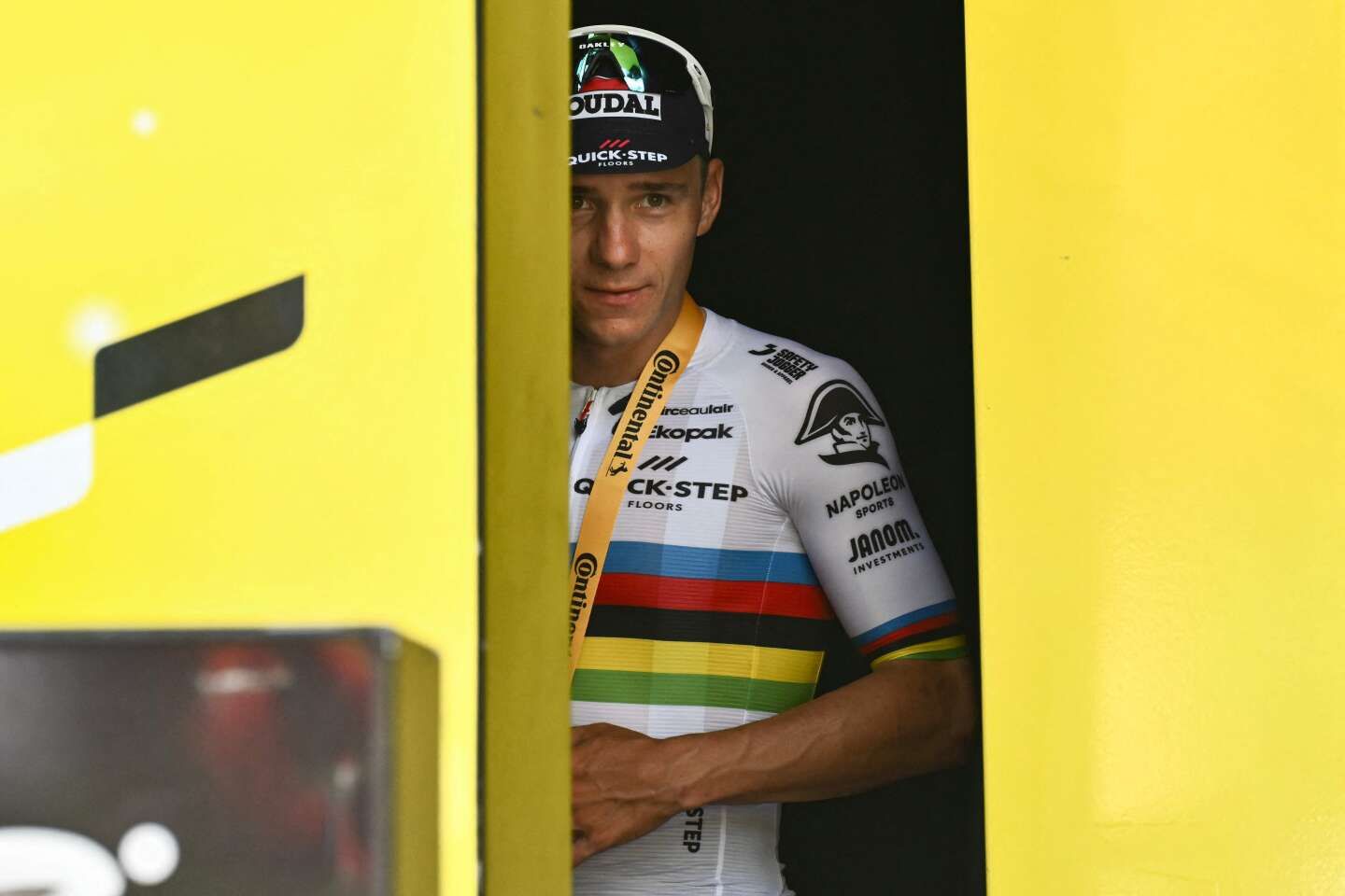 Tour de France 2024 : le premier coup d’éclat de Remco Evenepoel, le rouleur aux joues creuses