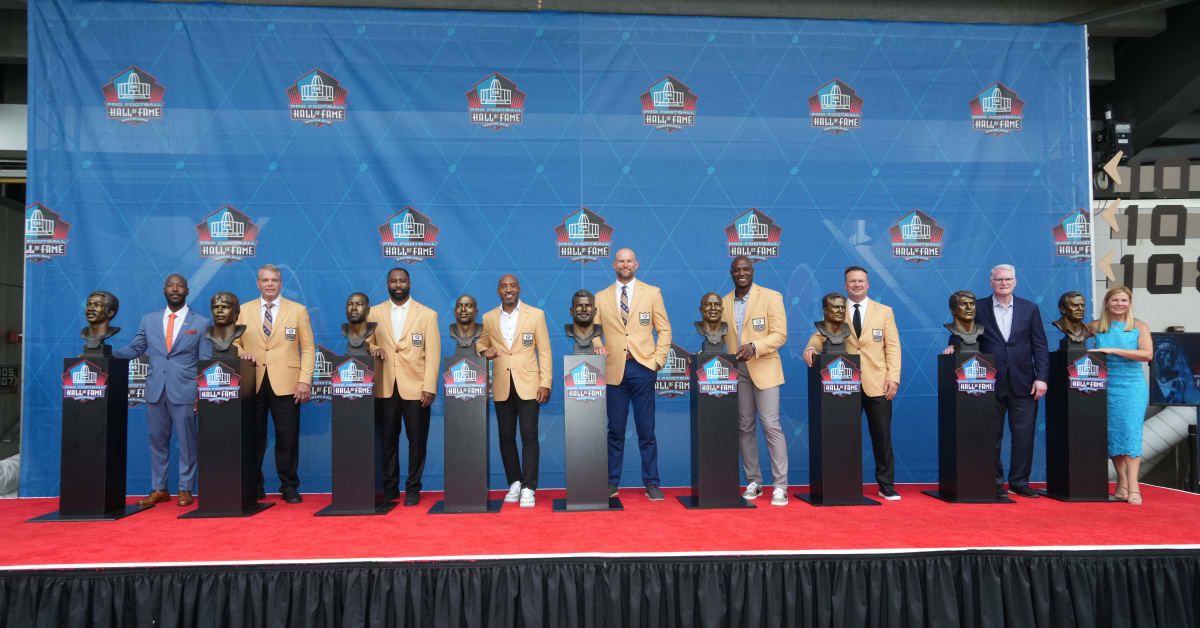 Four Standout Moments From the 2023 Pro Football Hall of Fame Enshrinement Ceremony