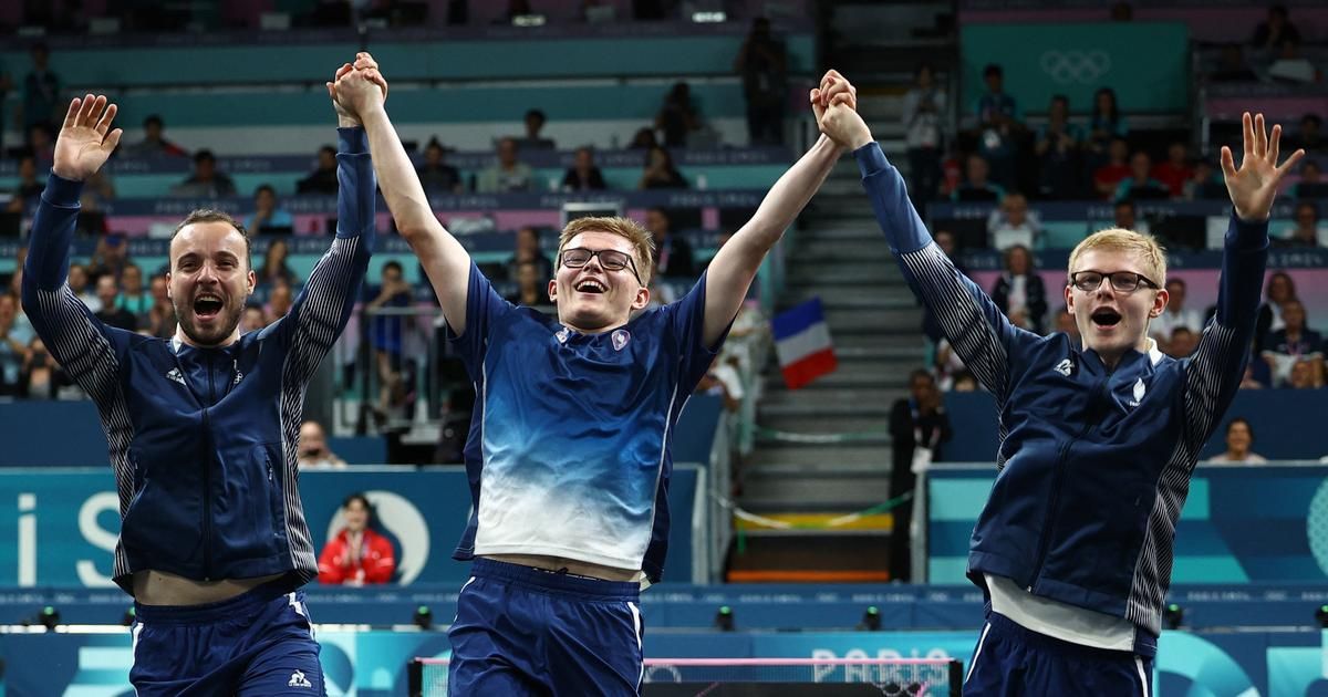 JO - Tennis de table: les Bleus des frères Lebrun foncent en quarts du tournoi par équipes