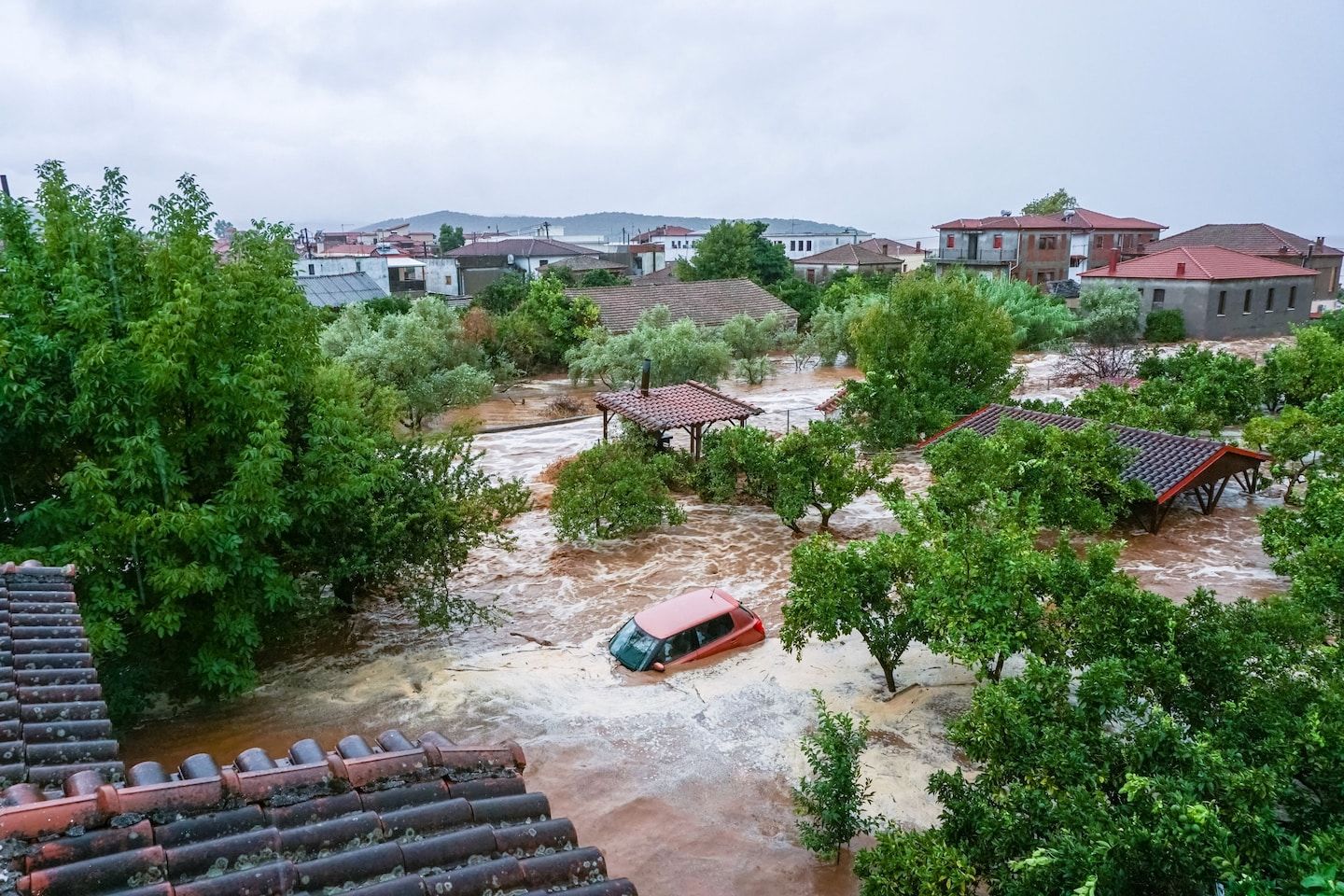 Disastrous flooding in Greece amid extreme weather pattern in Europe