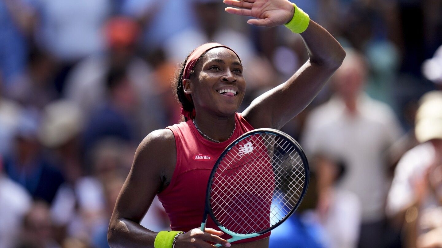 Coco Gauff reaches her first US Open semifinal at age 19. Novak Djokovic makes it to his 13th