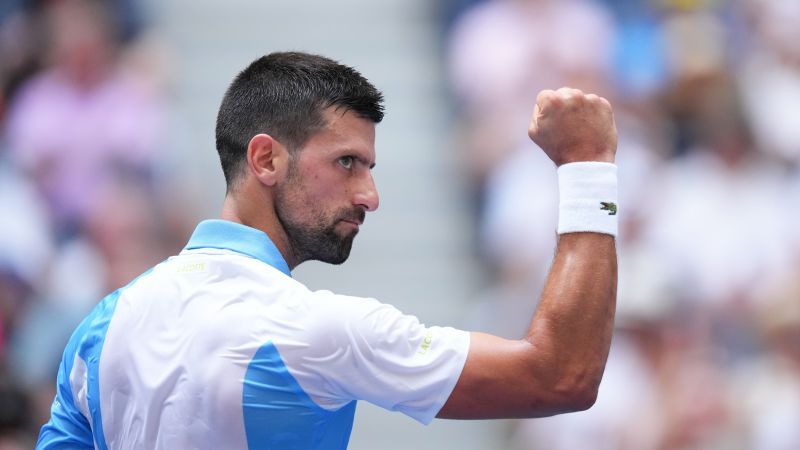 Novak Djokovic into US Open semifinals with victory over American star Taylor Fritz