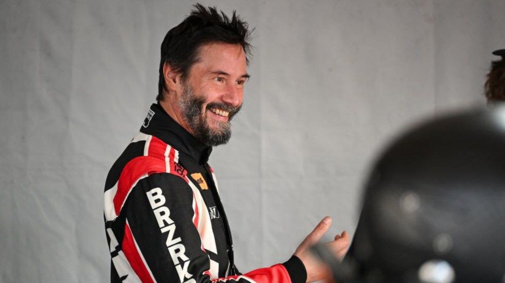 Keanu Reeves Spins Out Amid Pro Auto Racing Debut In Indianapolis