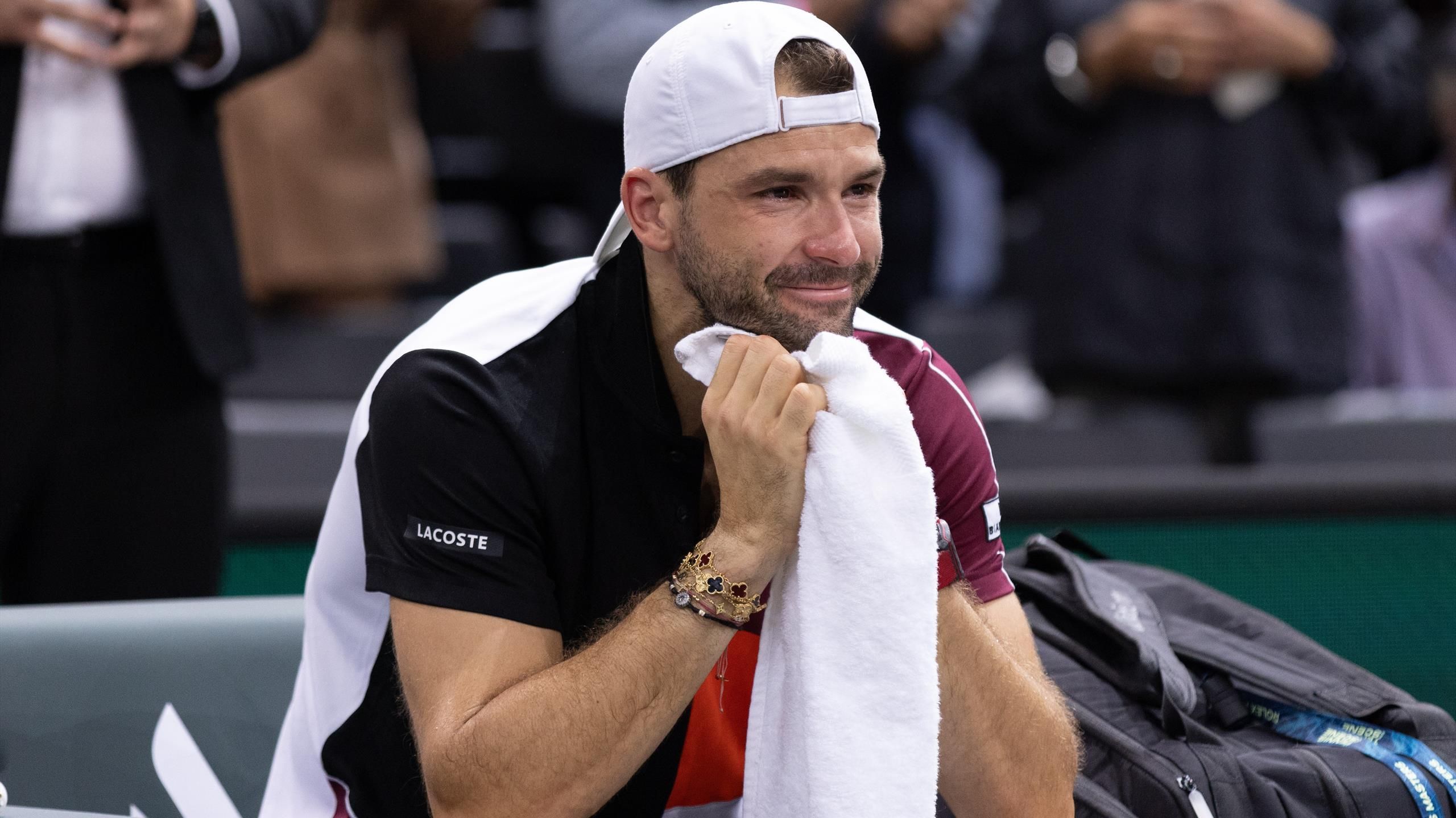 Rolex Paris Masters / Grigor Dimitrov, vaincu heureux : "C’étaient des larmes de joie"