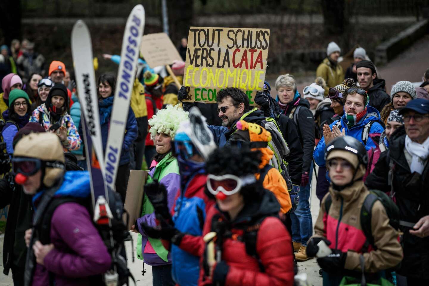 Alpes françaises : mobilisation contre les Jeux olympiques de 2030