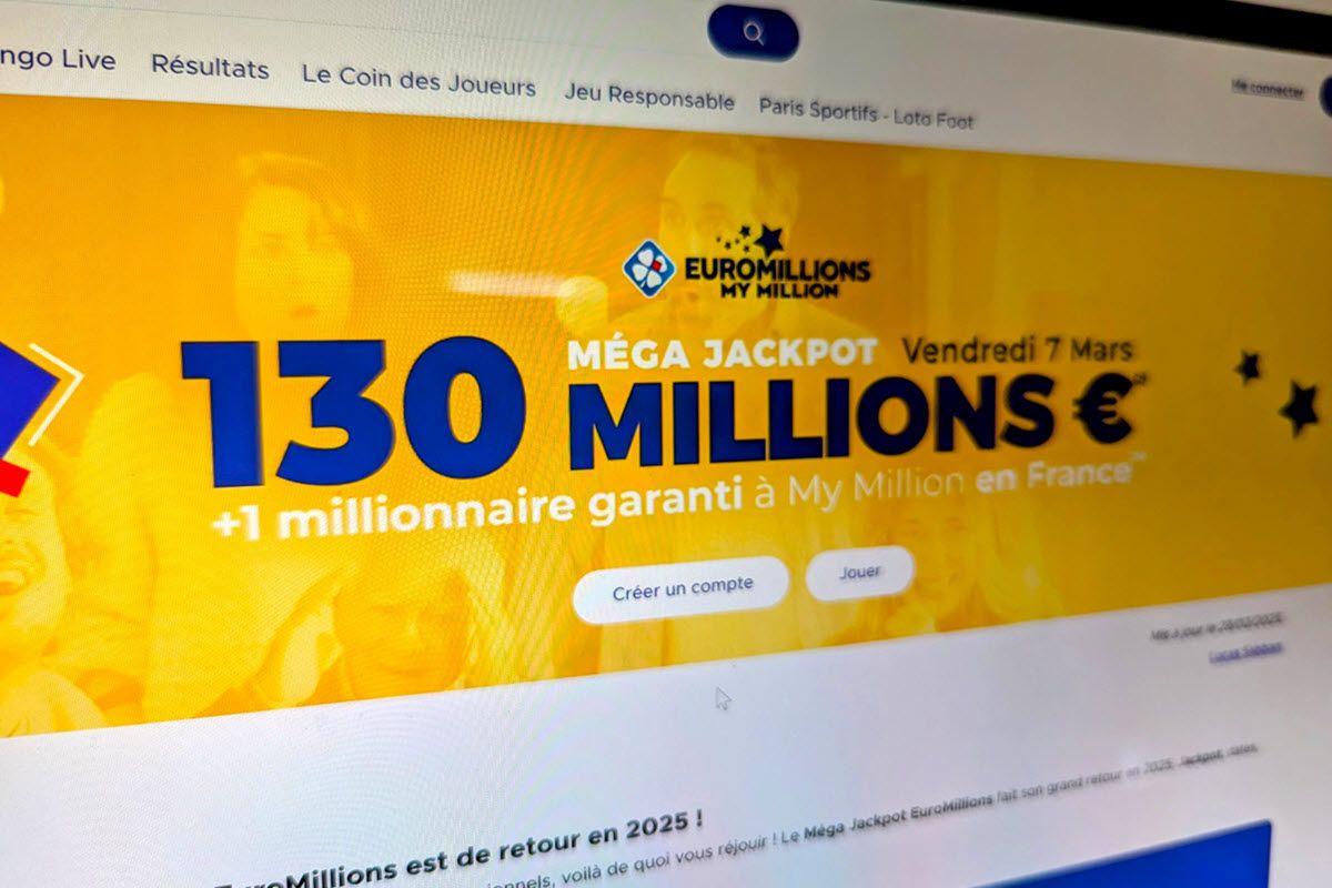 Mega Jackpot EuroMillions : un joueur français sera forcément millionnaire grâce à My Million