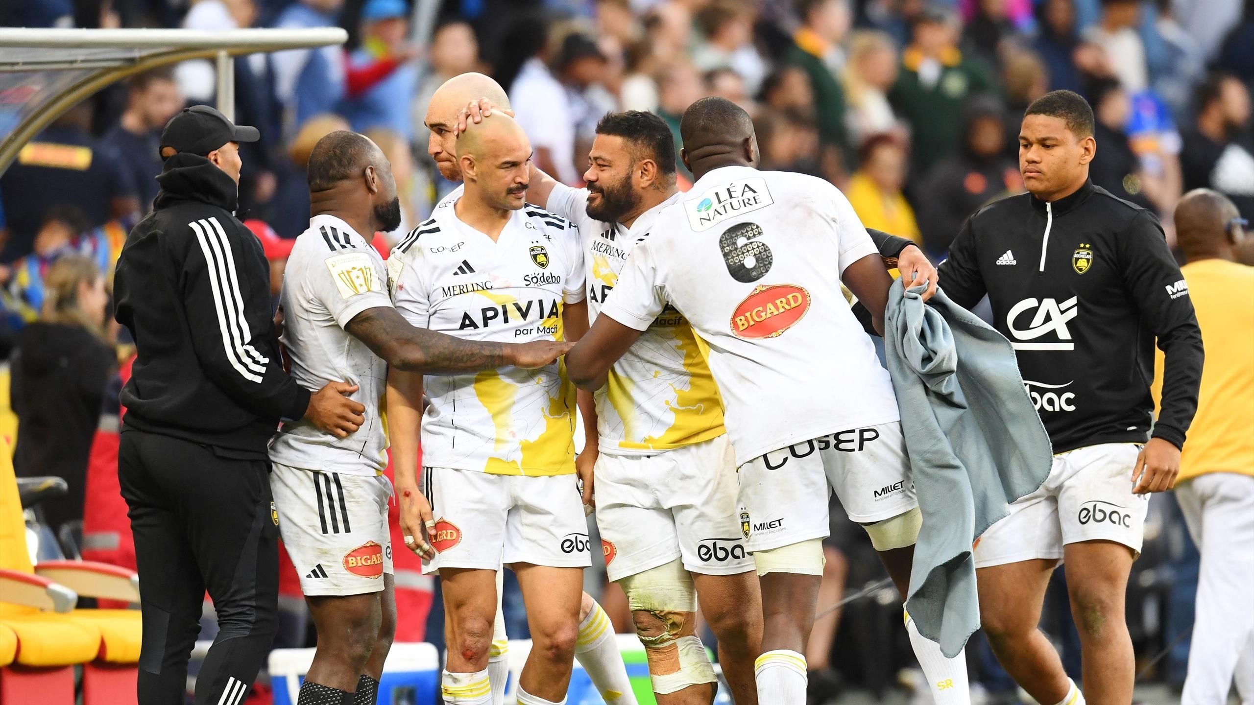 Menée 16-0, La Rochelle renverse les Stormers (21-22) en Afrique du Sud et file en quarts