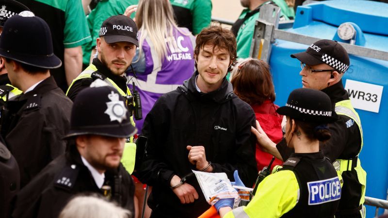 Anti-monarchy protesters arrested ahead of King Charles' coronation