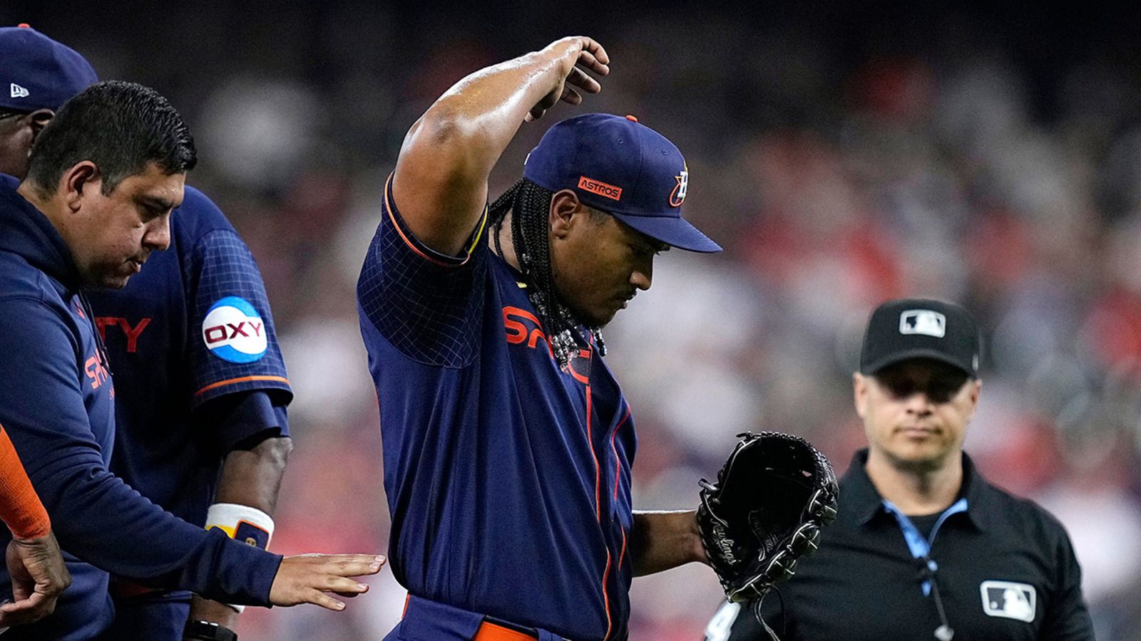 Houston Astros' starting pitcher Luis Garcia to undergo Tommy John surgery, ending his 2023 season