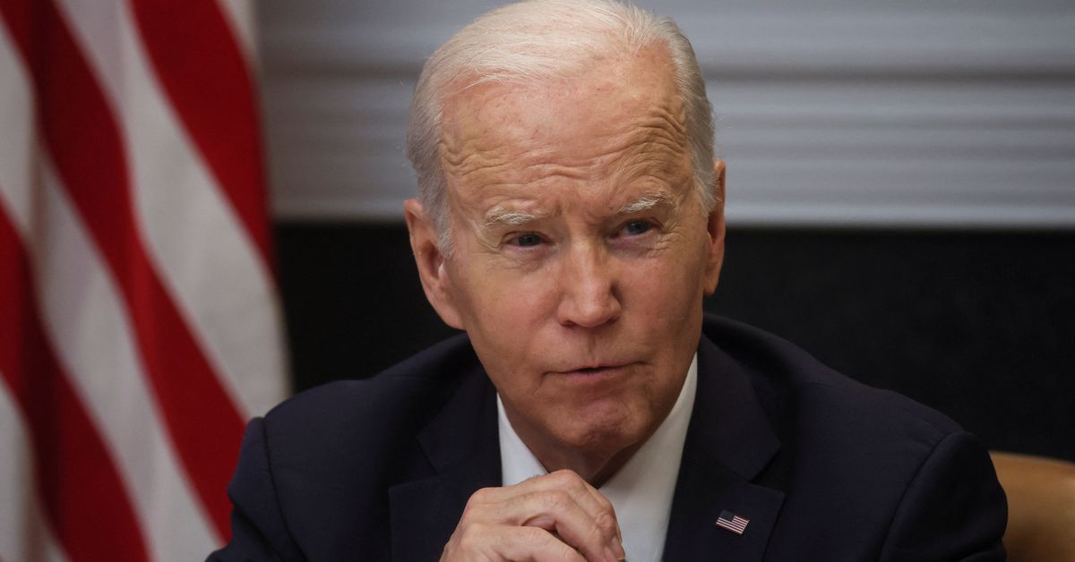 Biden says not yet ready to invoke 14th Amendment to avoid debt default